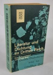 Billede af bogen Literatur und Dichtung im Dritte Reich